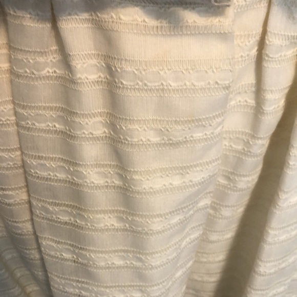 Burt Stanley Cream 1962 Vintage Housewife Dress Size 13-14 - Picture 9 of 16